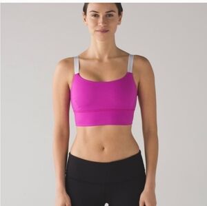 Lululemon Athletica Vibrant Pink Sports Bra